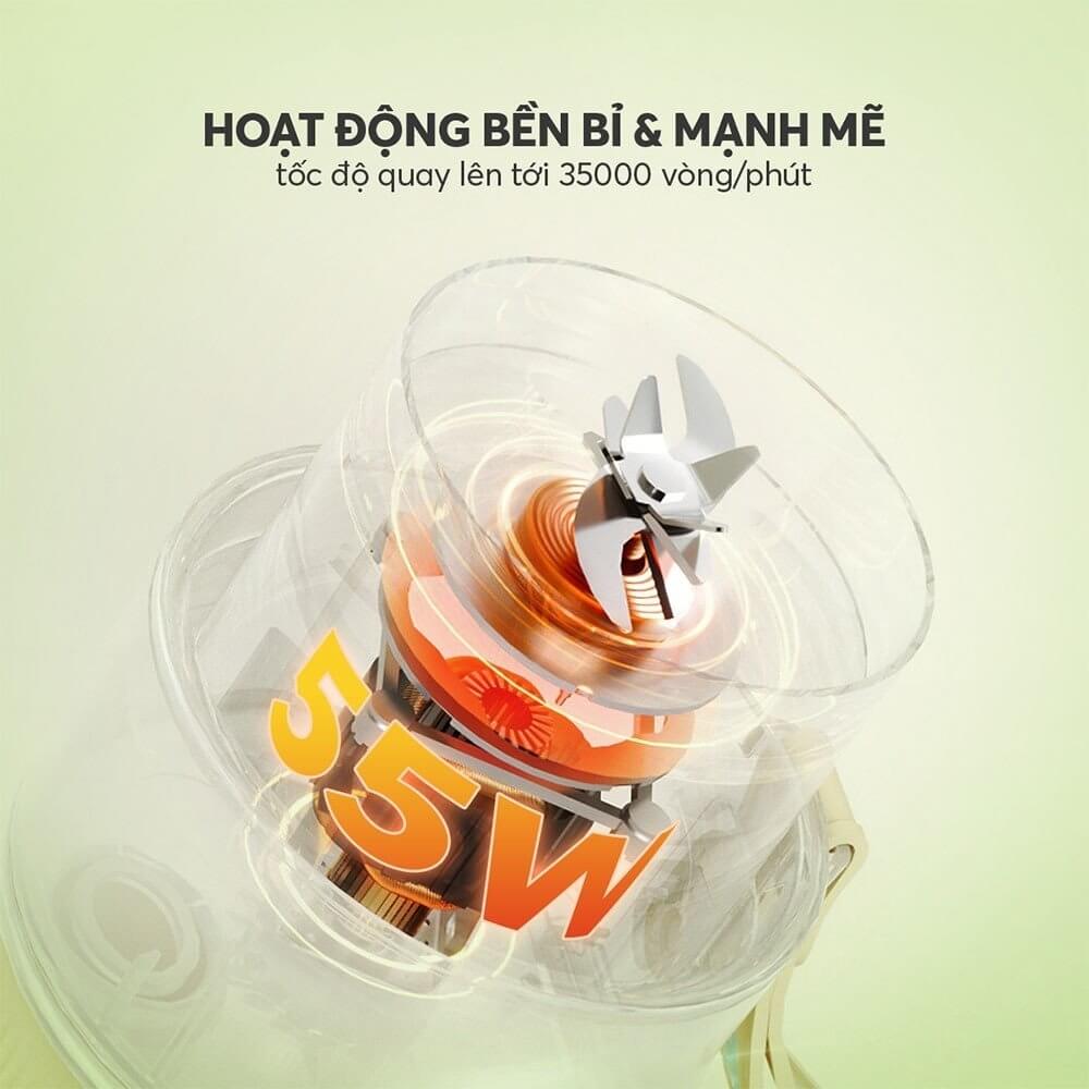 ble3890_profile_08_1_1 Máy xay sinh tố cầm tay Elmich BLE-3890